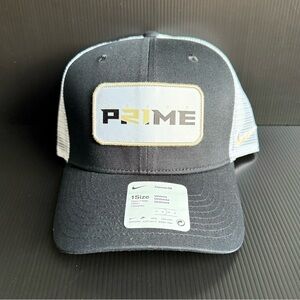 NWT Nike Coach Prime Classic99 Snapback Trucker Mesh Black Hat OSFM Colorado